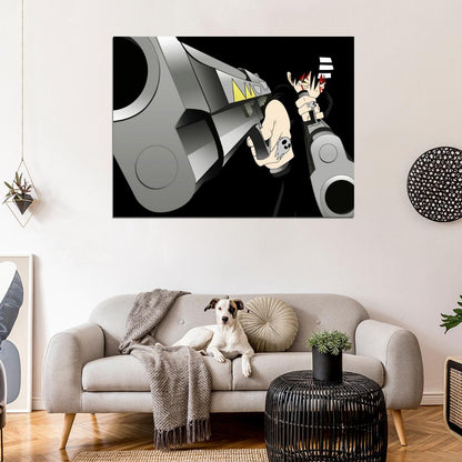 Death the Kid Soul Eater Awesome Pistols Guns Anime Manga Art Wall Art Print Poster