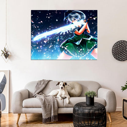 Youmu Konpaku Touhou Project Beautiful Amazing Anime Manga Art Wall Art Print Poster