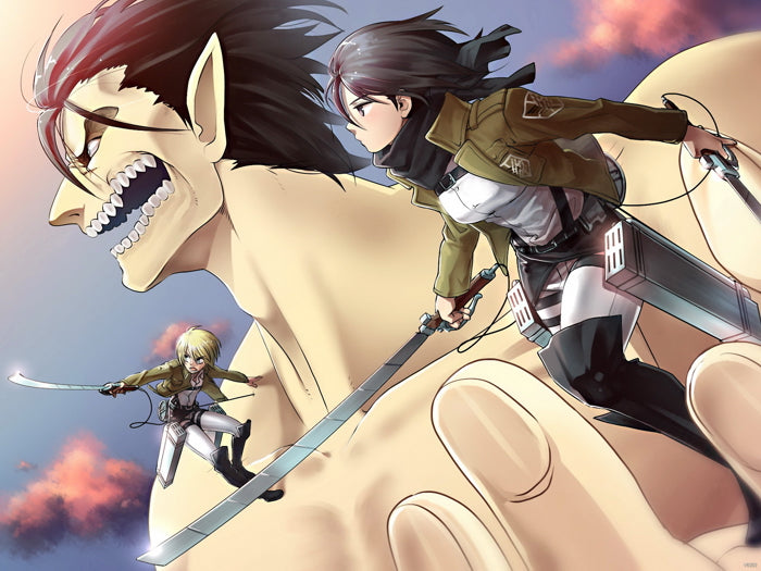 Attack on Titan Mikasa Ackerman Shingeki no Kyojin Awesome Anime Manga Art Wall Art Print Poster