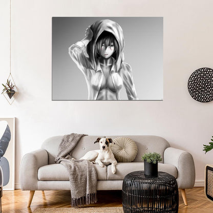 Attack on Titan Mikasa Ackerman Shingeki no Kyojin Hot Boobs Tits Anime Manga Art Wall Art Print Poster