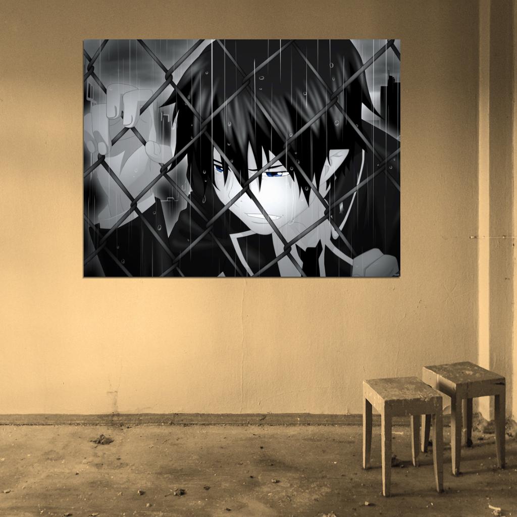 Blue Exorcist Rin Okumura Ao no Exorcist Amazing Anime Manga Art Wall Art Print Poster