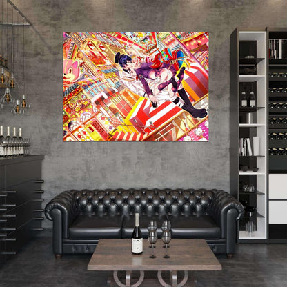 Catgirl Neko Beautiful Colorful Amazing Anime Manga Art Wall Art Print Poster