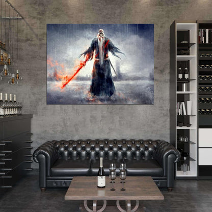 Genryusai Shigekuni Yamamoto Bleach Awesome Anime Manga Art Wall Art Print Poster