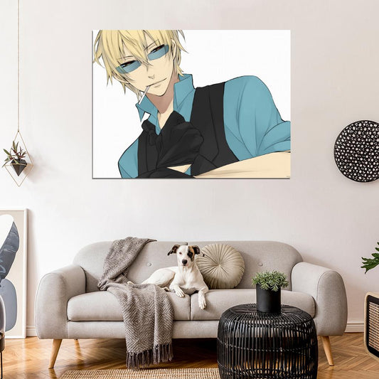 Heiwajima Shizuo Durarara!! Awesome Anime Manga Art Wall Art Print Poster