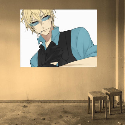 Heiwajima Shizuo Durarara!! Awesome Anime Manga Art Wall Art Print Poster