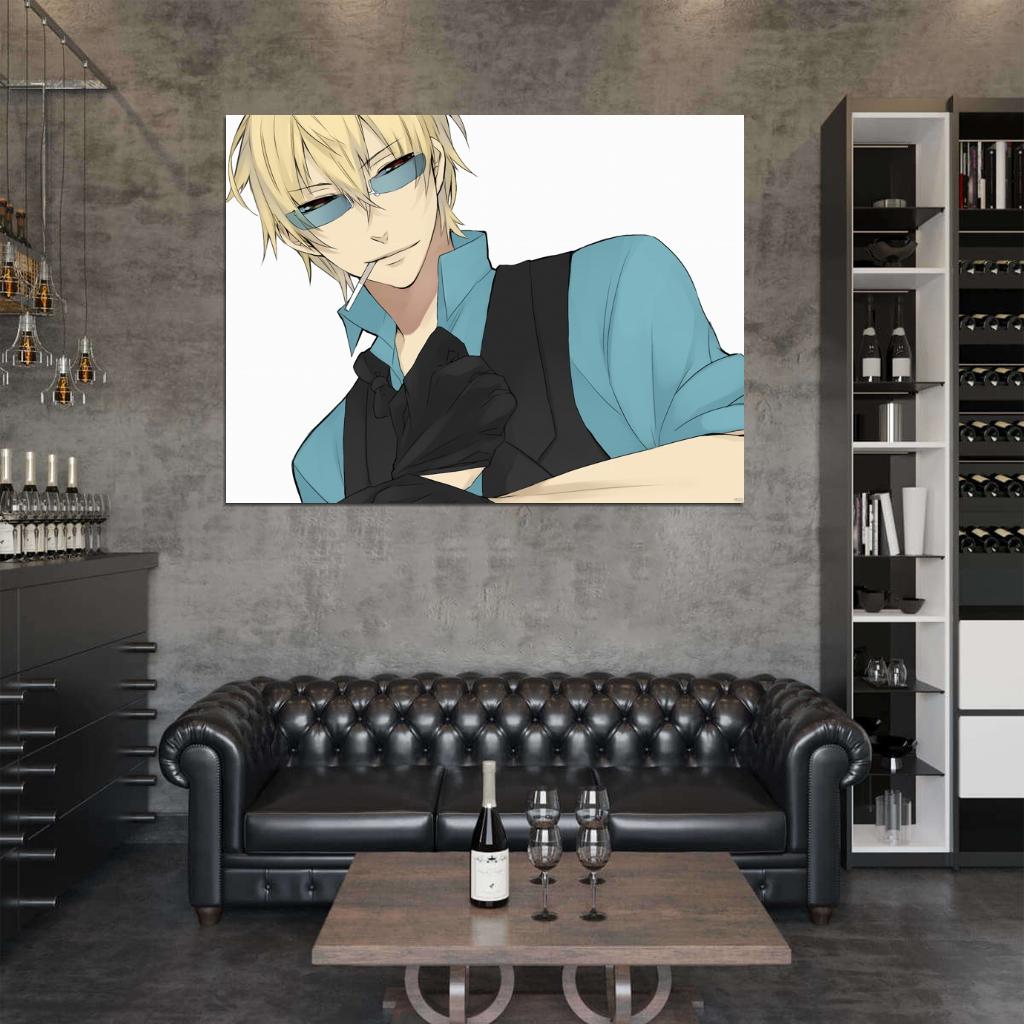 Heiwajima Shizuo Durarara!! Awesome Anime Manga Art Wall Art Print Poster