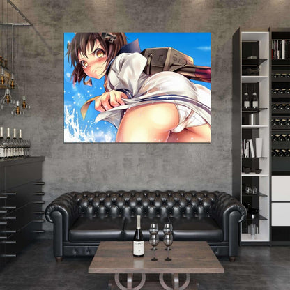 Kantai Collection Hot Girl Panties Anime Manga Art Wall Art Print Poster