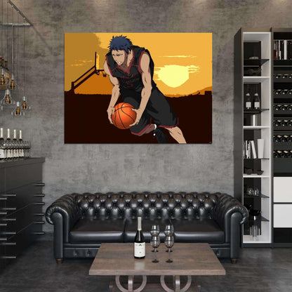 Kuroko no Basuke Daiki Aomine Kuroko's Basketball Anime Manga Art Wall Art Print Poster