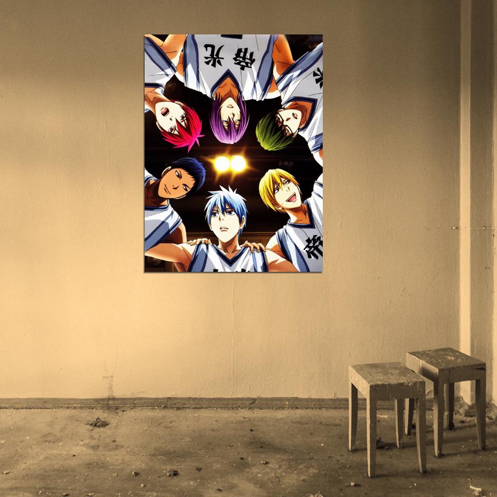 Kuroko no Basuke Team Characters Kuroko's Basketball Anime Manga Art Wall Art Print Poster
