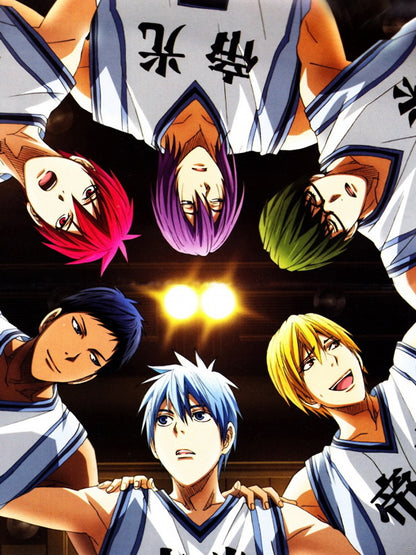 Kuroko no Basuke Team Characters Kuroko's Basketball Anime Manga Art Wall Art Print Poster