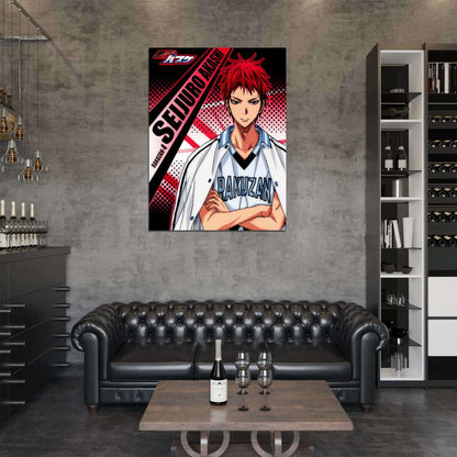 Kuroko no Basuke Seijuro Akashi Kuroko's Basketball Anime Manga Art Wall Art Print Poster
