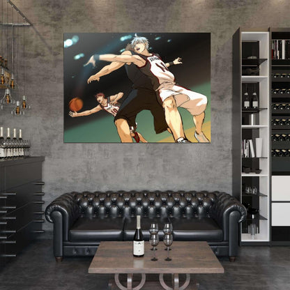 Kuroko no Basuke Taiga Kagami Pass Kuroko's Basketball Anime Manga Art Wall Art Print Poster