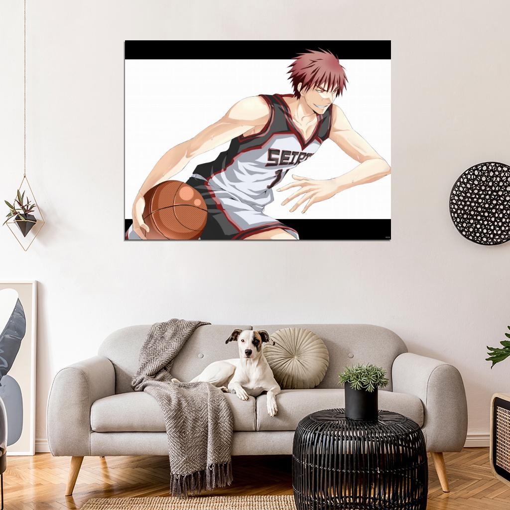 Kuroko no Basuke Taiga Kagami Kuroko's Basketball Anime Manga Art Wall Art Print Poster