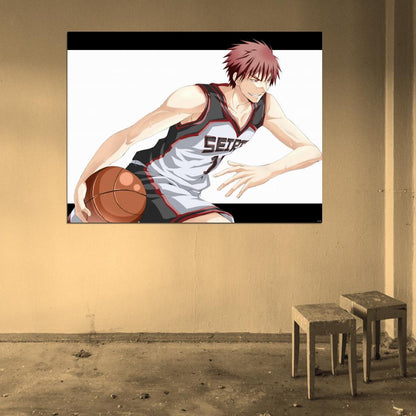 Kuroko no Basuke Taiga Kagami Kuroko's Basketball Anime Manga Art Wall Art Print Poster
