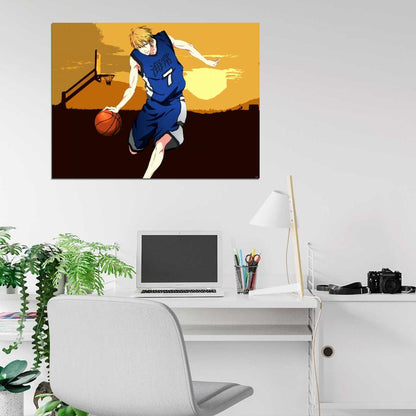 Kuroko no Basuke Kise Ryouta Kuroko's Basketball Anime Manga Art Wall Art Print Poster