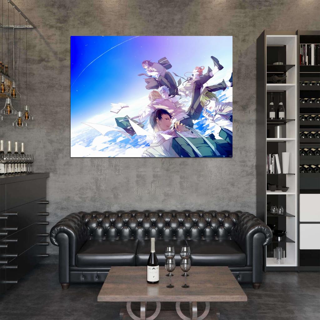 Kuroko no Basuke Awesome Team Characters Kuroko's Basketball Anime Manga Art Wall Art Print Poster