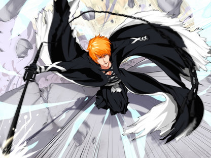 Ichigo Kurosaki Bleach Amazing Awesome Anime Manga Art Wall Art Print Poster