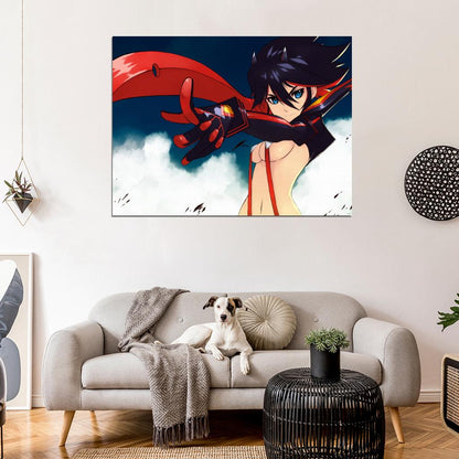 Ryuko Matoi Kill la Kill Hot Girl Boobs Anime Manga Art Wall Art Print Poster