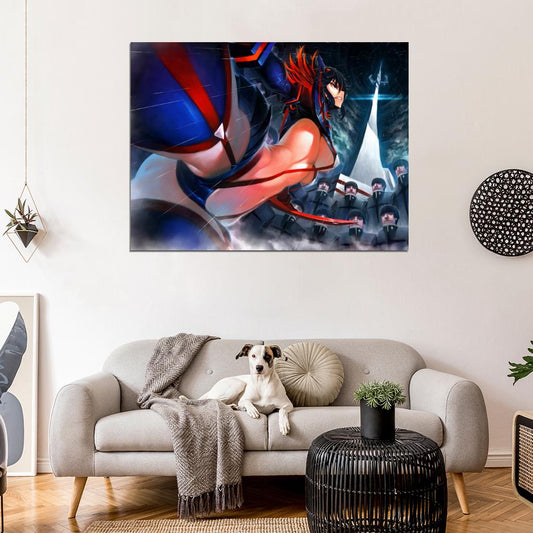 Ryuko Matoi Kill la Kill Hot Girl Anime Manga Art Wall Art Print Poster