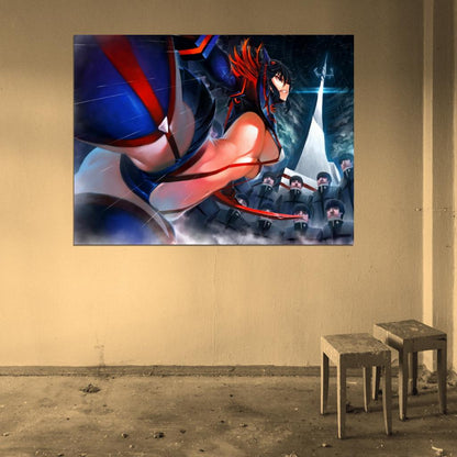 Ryuko Matoi Kill la Kill Hot Girl Anime Manga Art Wall Art Print Poster