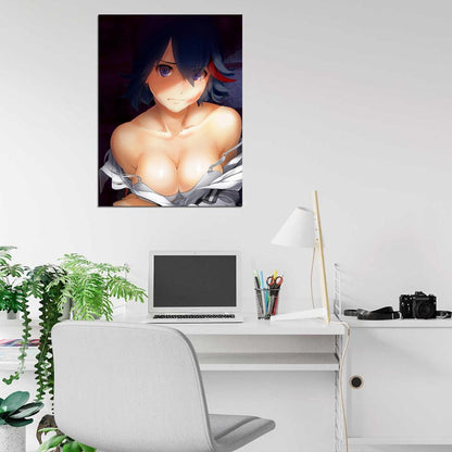 Ryuko Matoi Kill la Kill Hot Busty Girl Big Boobs Anime Manga Art Wall Art Print Poster