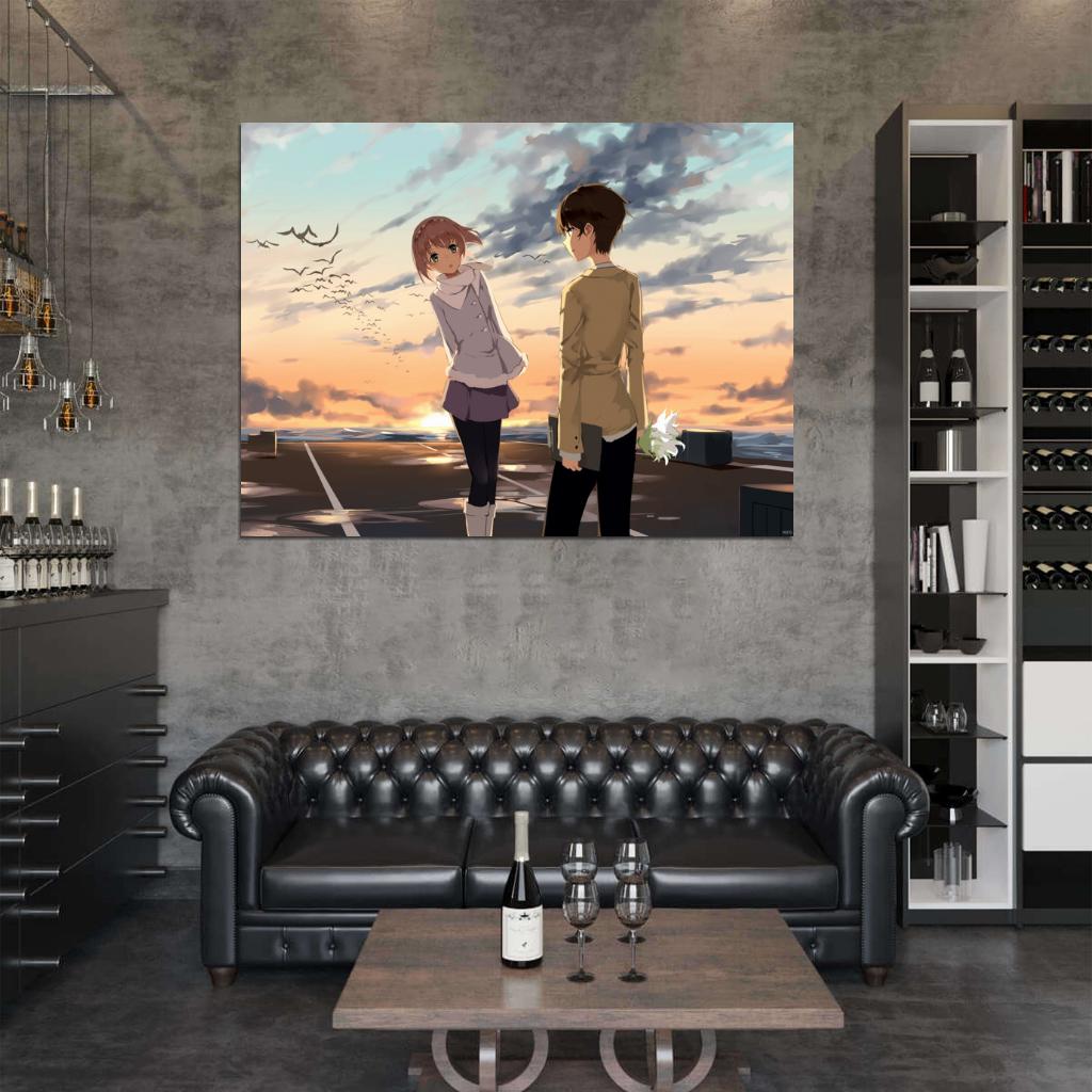 Aldnoah.Zero Beautiful Aldnoah Zero Love Anime Manga Art Wall Art Print Poster