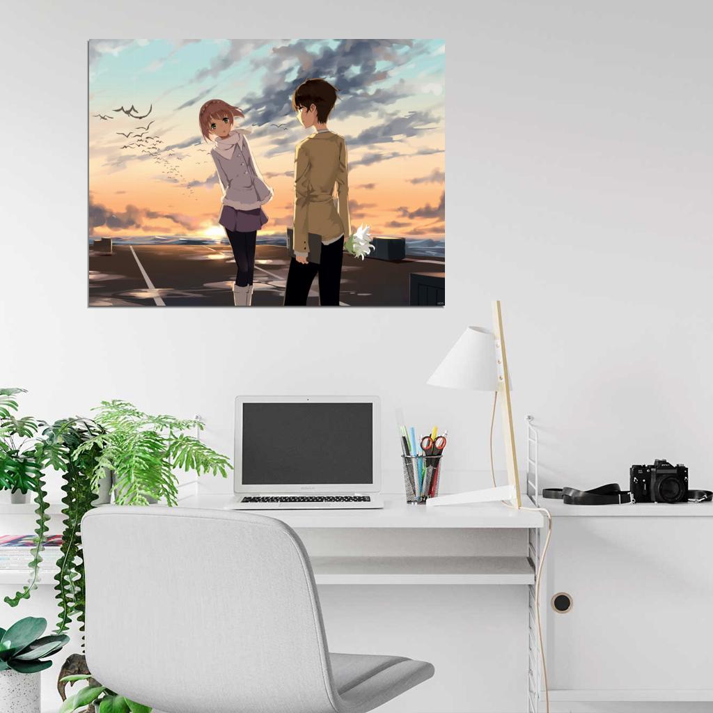 Aldnoah.Zero Beautiful Aldnoah Zero Love Anime Manga Art Wall Art Print Poster