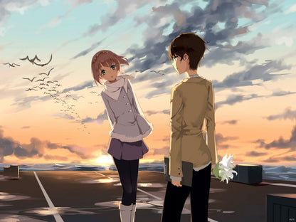 Aldnoah.Zero Beautiful Aldnoah Zero Love Anime Manga Art Wall Art Print Poster
