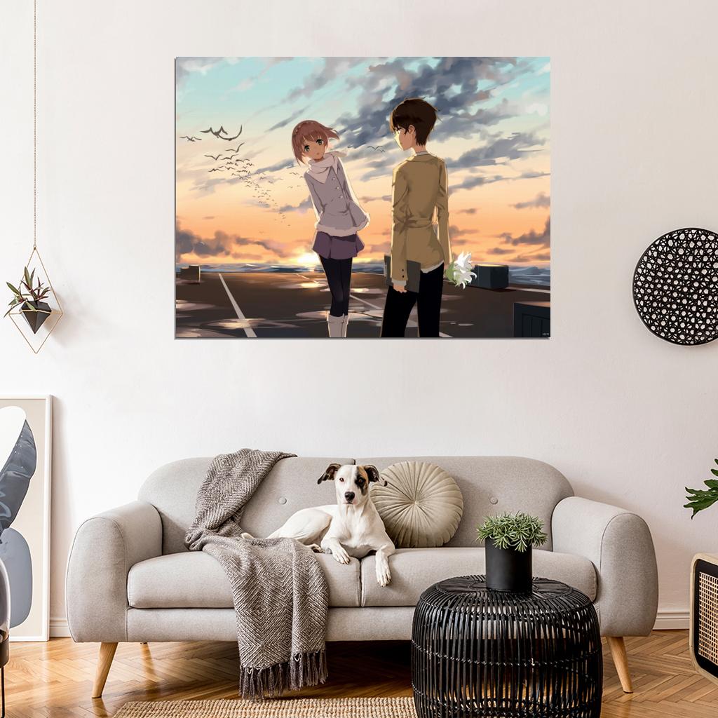Aldnoah.Zero Beautiful Aldnoah Zero Love Anime Manga Art Wall Art Print Poster