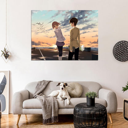 Aldnoah.Zero Beautiful Aldnoah Zero Love Anime Manga Art Wall Art Print Poster