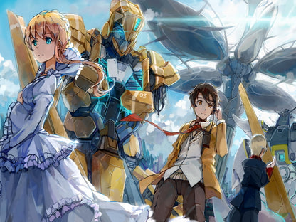 Aldnoah.Zero Mecha Characters Aldnoah Zero Love Anime Manga Art Wall Art Print Poster