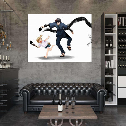 Barakamon Handa Seishuu Kotoishi Naru Kubota Hina Awesome Anime Manga Art Wall Art Print Poster