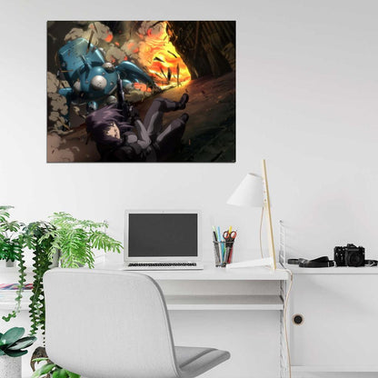 Ghost in the Shell Tachikoma Motoko Kusanagi Awesome Anime Manga Art Wall Art Print Poster