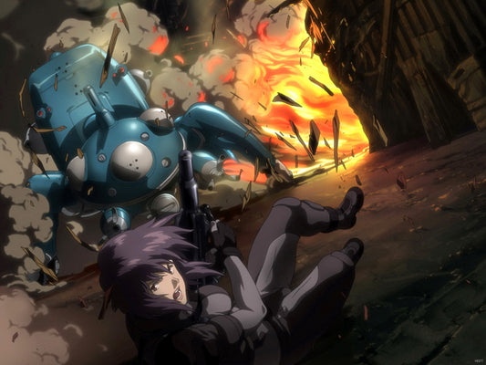Ghost in the Shell Tachikoma Motoko Kusanagi Awesome Anime Manga Art Wall Art Print Poster
