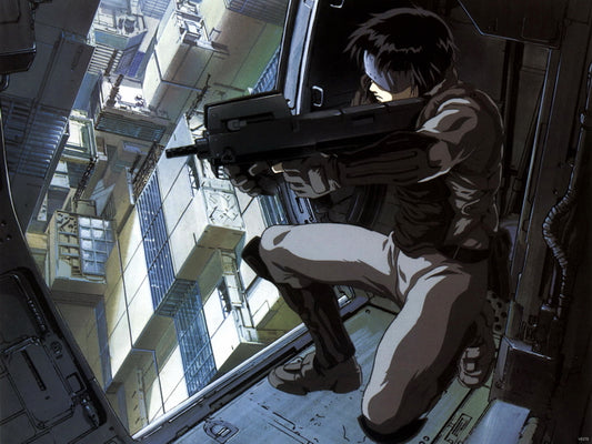 Ghost in the Shell Motoko Kusanagi Anime Manga Art Wall Art Print Poster