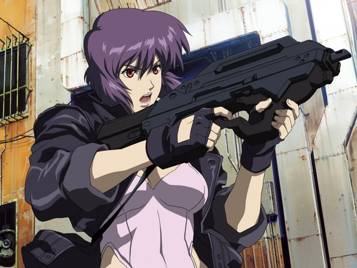 Ghost in the Shell Motoko Kusanagi Beautiful Anime Manga Art Wall Art Print Poster