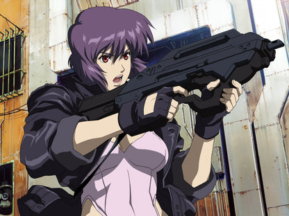 Ghost in the Shell Motoko Kusanagi Beautiful Anime Manga Art Wall Art Print Poster