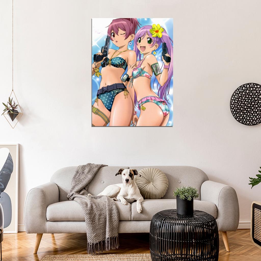 Sabagebu! Survival Game Club! Momoka Sonokawa Hot Girls Beautiful Anime Manga Art Wall Art Print Poster