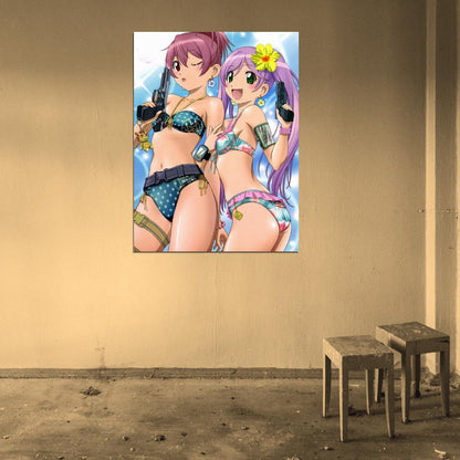 Sabagebu! Survival Game Club! Momoka Sonokawa Hot Girls Beautiful Anime Manga Art Wall Art Print Poster