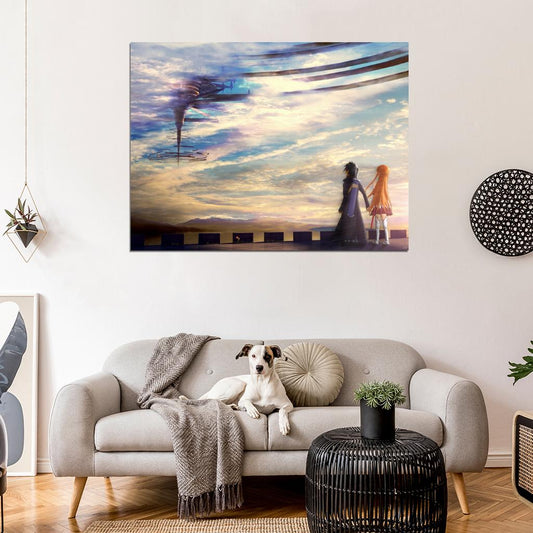 Sword Art Online Asuna Kirito Beautiful Amazing Anime Manga Art Wall Art Print Poster