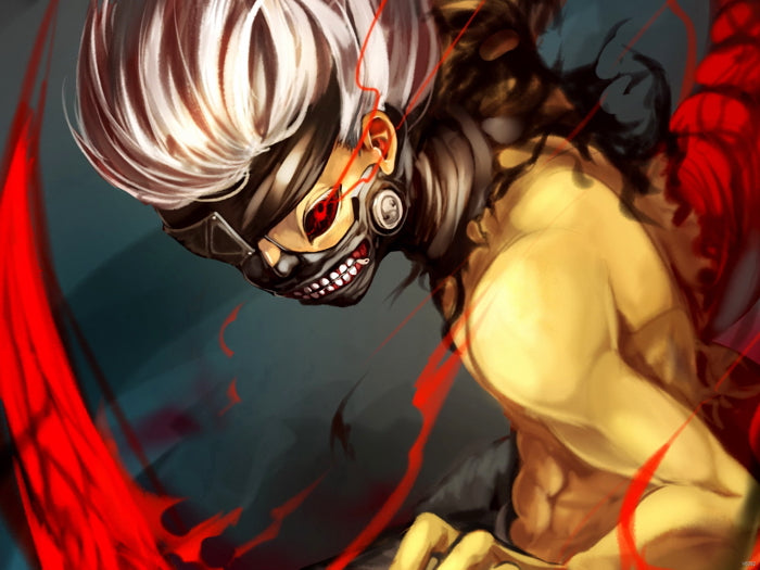 Tokyo Ghoul Kaneki Ken Awesome Anime Manga Art Wall Art Print Poster