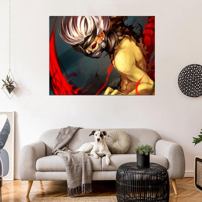 Tokyo Ghoul Kaneki Ken Awesome Anime Manga Art Wall Art Print Poster