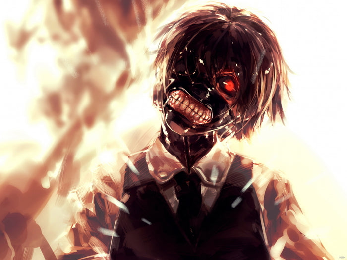 Tokyo Ghoul Kaneki Ken Awesome Creepy Anime Manga Art Wall Art Print Poster