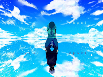 Tokyo Ghoul Kaneki Ken Beautiful Amazing Anime Manga Art Wall Art Print Poster