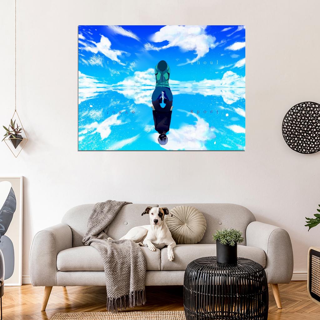 Tokyo Ghoul Kaneki Ken Beautiful Amazing Anime Manga Art Wall Art Print Poster
