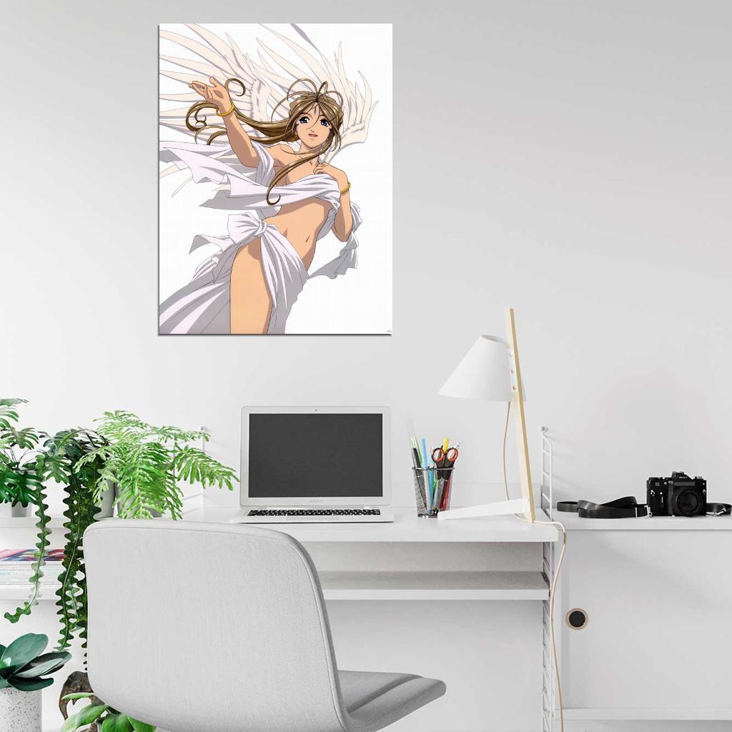 Ah! My Goddess Oh Belldandy Hot Woman Anime Manga Art Wall Art Print Poster