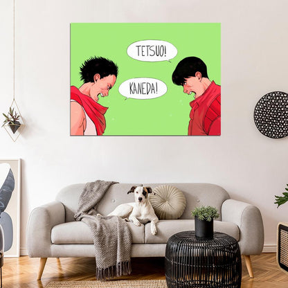 Akira Kaneda Tetsuo Anime Manga Art Wall Art Print Poster