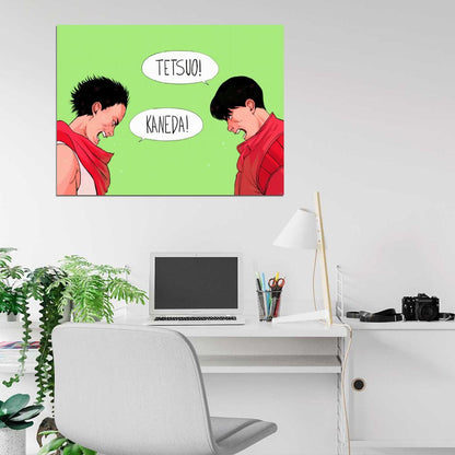 Akira Kaneda Tetsuo Anime Manga Art Wall Art Print Poster