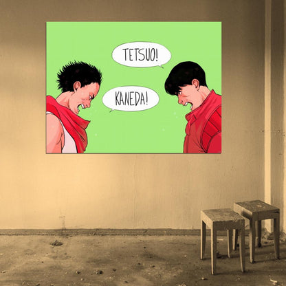 Akira Kaneda Tetsuo Anime Manga Art Wall Art Print Poster