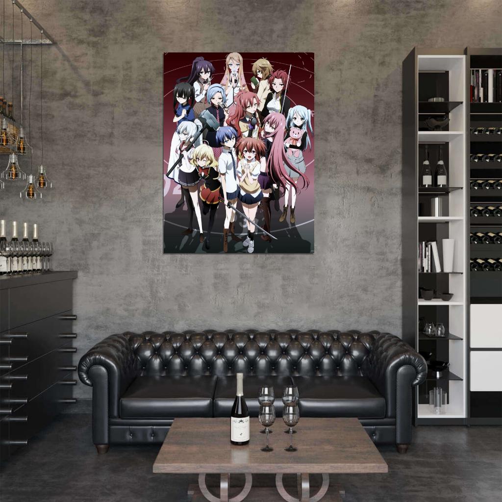 Akuma no Riddle Story of Devil Characters Anime Manga Art Wall Art Print Poster